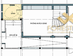 Xây nhà diện tích 6,7x16m