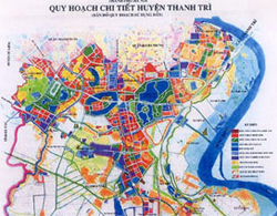 Quy hoạch chung huyện Thanh Trì
