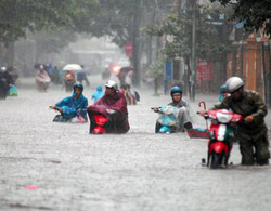 Hà Nội: quy hoạch chung sẽ giải quyết úng ngập