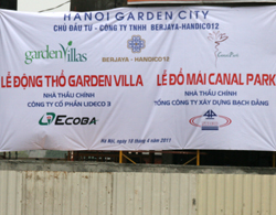 Garden City: Cất nóc tòa nhà Canal Park