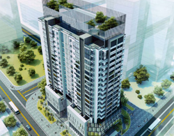 Khởi công tòa nhà 17 tầng mặt đường Lê Văn Lương