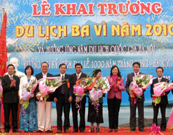 Khai trương du lịch Ba Vì 2010