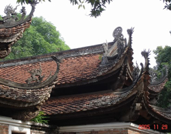 Mái cong của kiến trúc Việt