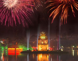 Hà Nội bắn pháo hoa tại 29 điểm mừng Đại lễ