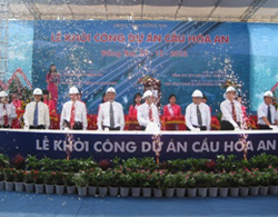 Khởi công xây dựng Cầu Hoá An, TP Biên Hoà