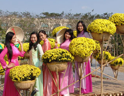 Hội chợ hoa xuân Phú Mỹ Hưng 2011