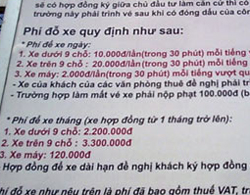 Grand Plaza Hà Nội: Bức xúc vì tiền gửi xe quá cao