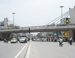 Xây dựng cầu vượt tại nút giao đường Láng Hạ - Thái Hà