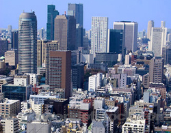 Thị trường nhà đất Nhật giảm mạnh