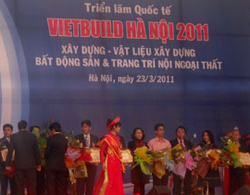 Khai mạc triển lãm Vietbuild 2011