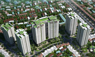 Hanco 9 đầu tư xây dựng 5 tòa tháp chung cư tại Long Biên