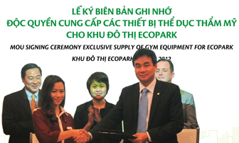 Ecopark đầu tư hệ thống phòng tập chuyên nghiệp