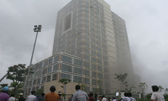 Toàn cảnh vụ cháy tòa nhà Tổng cục Hải quan 18 tầng