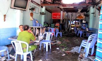 TP Đà Nẵng: Quán nhậu tan hoang vì hỏa hoạn 