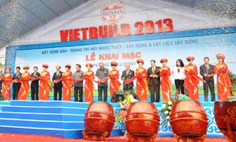 Khai mạc Triển lãm quốc tế Vietbuild lần thứ 2 trong năm 2013 tại Hà Nội