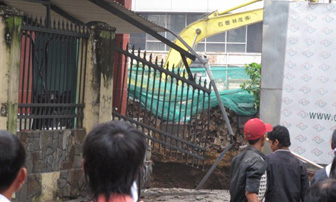 Đào hầm xây dựng tòa nhà Quốc Cường Gia Lai - Sài Gòn Plaza gây sập TAND TPHCM 