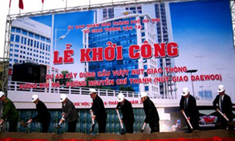 Hà Nội khởi công hai cầu vượt tại hai điểm nóng giao thông