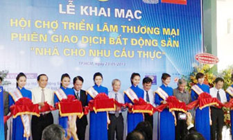 Khai mạc Hội chợ thương mại BĐS phiên giao dịch: “Nhà cho Nhu cầu thực”