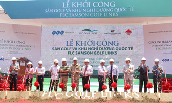 Khởi công dự án sân golf và khu nghỉ dưỡng quốc tế 5.500 tỷ đồng