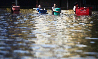 Lũ lụt vẫn hoành hành ở Thái Lan
