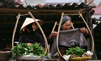 Đi chợ “nửa tỉnh nửa quê”