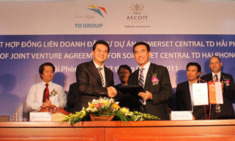 TD Group và Ascott hợp tác xây dựng căn hộ dịch vụ cao cấp 