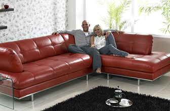 Lựa chọn sofa da phong cách hiện đại

