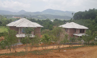 Biệt thự khu VIP Green Villas 4 sẽ hoàn thành cuối năm 2011