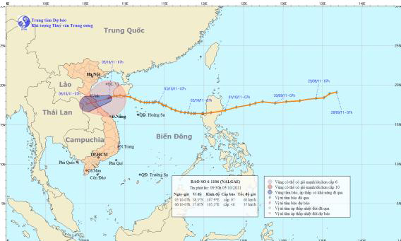 Bão số 6 chuyển thành áp thấp, mưa trên cả nước