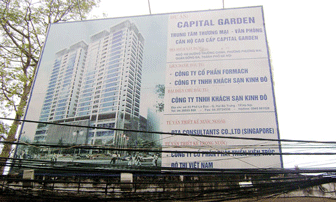 Mua nhà Capital Garden coi chừng thủ tục pháp lý
