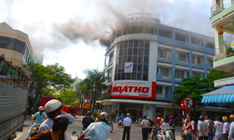 TP Đà Nẵng: Cháy lớn tại công ty Kim khí