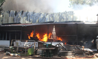 TP HCM: Cháy lớn thiêu rụi nhà hai tầng, thiệt hại hàng tỷ đồng