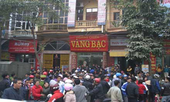 TP. Việt Trì: Ngang nhiên cướp tiệm vàng giữa ban ngày