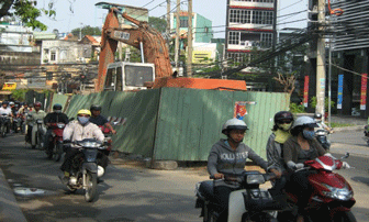TPHCM cấm đào đường