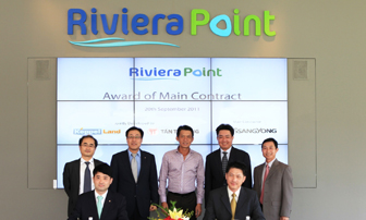  Ssangyong nhà thầu chính cho dự án Riviera Point