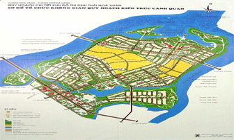 Cho phép chuyển quyền sử dụng đất tại Khu đô thị sinh thái ven sông Hòa Xuân