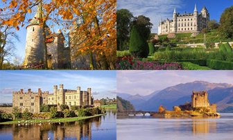 15 lâu đài đẹp nhất Anh Quốc