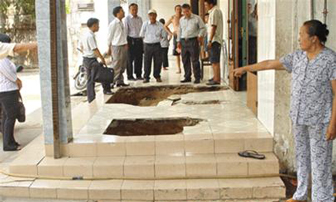 TP.Hồ Chí Minh: Hơn một nửa diện tích đất bị lún
