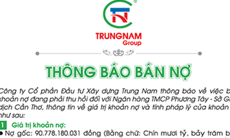 Bất động sản Nam Trung: Bán khống cổ phiếu rồi bán khống nợ?