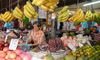 Nhộn nhịp chợ Tết Việt ở Đông bắc Thái Lan