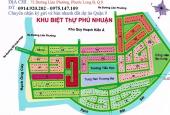 Bán đất dự án Phú Nhuận, quận 9, lô biệt thự 2 mặt tiền giá 79 tr/m2, cần bán, LH 0975.147.109