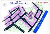 Bán lô đất biệt thự, KDC Thời Báo Kinh Tế Sài Gòn Q9, bán lô E mặt tiền sông, LH 0975.147.109