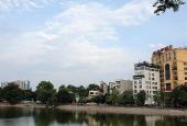Bán nhà lô góc view Hồ Ba Mẫu, Đống Đa, hè 6m, ô tô, KD. 300m2 MT 25m 5T 80 tỷ