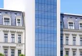 Tòa building mặt phố Hoàng Ngân thang máy kinh doanh DT 105m2 10T giá 41 tỷ
