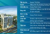Bán căn hộ chung cư tại Dự án Avatar Thủ Đức, Thủ Đức, Hồ Chí Minh diện tích 73m2 giá 2.4 Tỷ