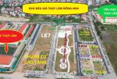 Bán đất đấu giá xã Thuỵ Lâm huyện Đông Anh diện tích 80m2 giá khởi điểm 23,5tr/m2