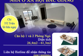 Bán căn hộ NOXH tại Dự án Evergreen Bắc Giang, Việt Yên, Bắc Giang diện tích 26.4m2 giá 354 T