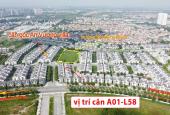 Bán biệt thự sân vườn A01.58 đẳng cấp giá rẻ, view vườn hoa, cận công viên