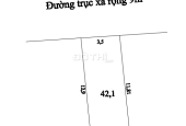 CC bán 42,1m2 sỏ đỏ, mặt trục chính, xã Sơn Đồng-Hoài Đức-HN, giá 4x tỷ.