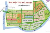 Nền đất giá rẻ nhất dự án KDC Phú Nhuận PLB, giá chỉ 17,9tỷ. Khu biệt thự Vip đối diện GlobalCity